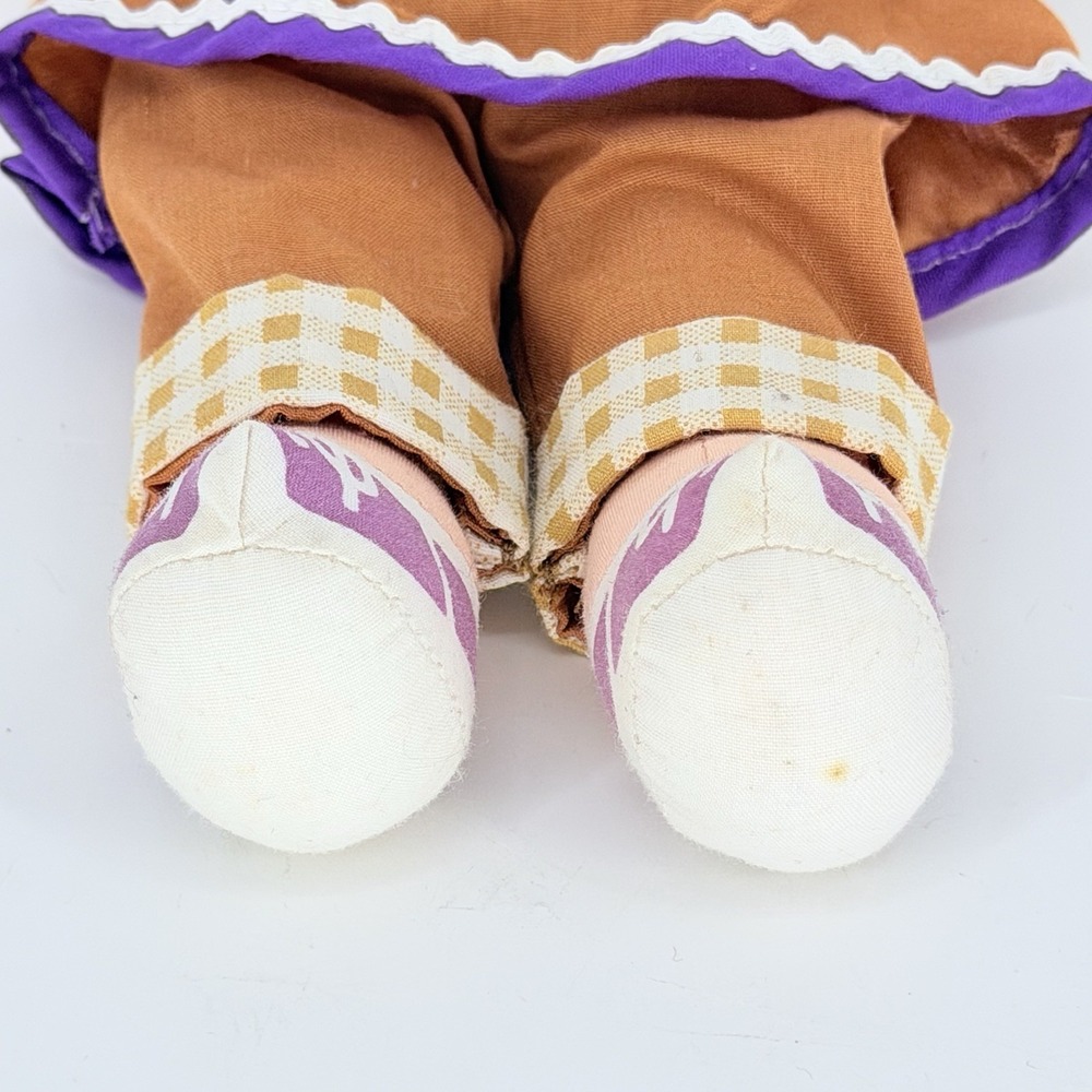 Amtoy Peanut Butter & Jelly Plush Dolls Set 1980 Vintage Rag Dolls 10in - Picture 3 of 16